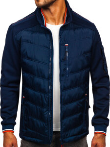 Homme Blouson de transition Bleu foncé Bolf EX2357