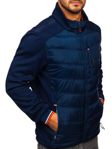 Homme Blouson de transition Bleu foncé Bolf EX2357