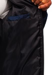 Homme Blouson de transition Bleu foncé Bolf MY22