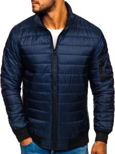 Homme Blouson de transition Bleu foncé Bolf MY22