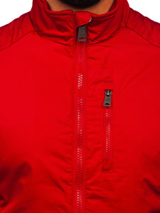 Homme Blouson de transition Rouge Bolf 1907