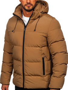 Homme Blouson d'hiver Camel Bolf 9978