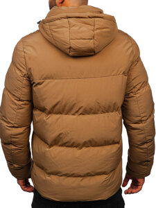 Homme Blouson d'hiver Camel Bolf 9978