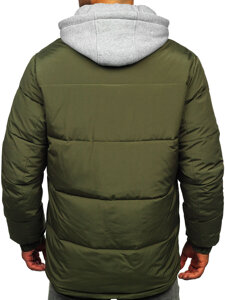 Homme Blouson d'hiver Khaki Bolf 62M9518