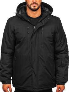 Homme Blouson d'hiver Noir Bolf 22M320