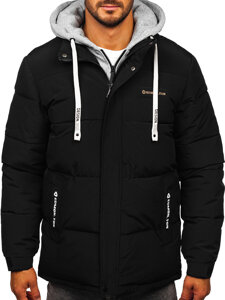 Homme Blouson d'hiver Noir Bolf 62M9518