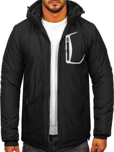 Homme Blouson d'hiver Noir Bolf HKK2025