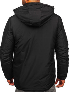 Homme Blouson d'hiver Noir Bolf HKK2025