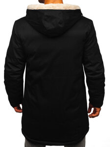 Homme Blouson d'hiver parka Noir Bolf 5M3132