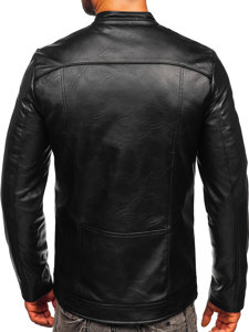 Homme Blouson en cuir Noir Bolf 11Z8003-A