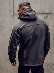 Homme Blouson softshell Noir Bolf T019A