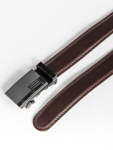 Homme Ceinture en cuir Marron Bolf C011