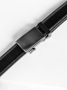 Homme Ceinture en cuir Noir Bolf 52