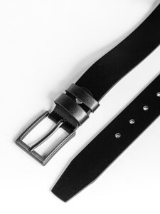 Homme Ceinture en cuir Noir Bolf 831