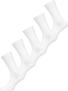 Homme Chaussettes Blanc Bolf M817-5P 5 PACK