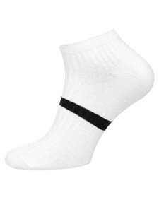 Homme Chaussettes basses Blanc-Noir Bolf M082-5P 5 PACK