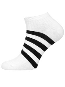 Homme Chaussettes basses Blanc-Noir Bolf M082-5P 5 PACK