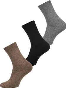 Homme Chaussettes d'hiver Multicolore Bolf M851-4-3P 3PACK