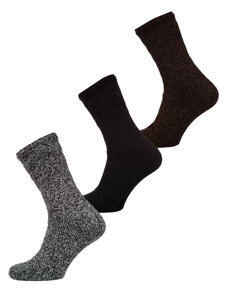 Homme Chaussettes thermiques épaisses d'hiver Multicolore Bolf A8990-2-3P 3PACK