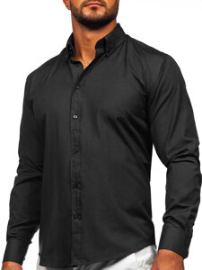 Homme Chemise élégante à manches longues Graphite Bolf 5821-1