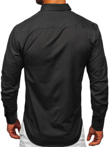 Homme Chemise élégante à manches longues Graphite Bolf 5821-1