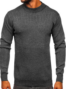 Homme Col roulé basique Anthracite Bolf S8561