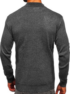 Homme Col roulé basique Anthracite Bolf S8561