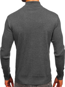 Homme Col roulé basique Graphite Bolf H2402