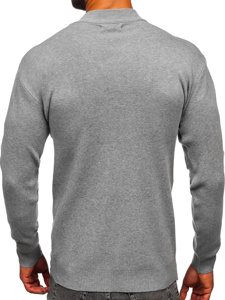 Homme Col roulé basique Gris bolf S8563