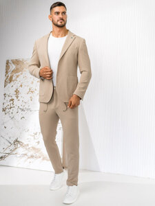 Homme Costume casual Beige Bolf 01