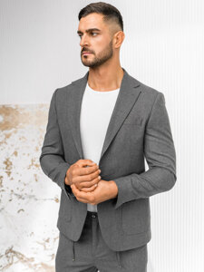 Homme Costume casual Gris Bolf 09