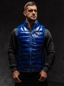 Homme Gilet matelassé Bleu Bolf R0109AA1