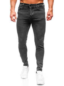 Homme Jeans Regular Fit Noir Bolf 6027