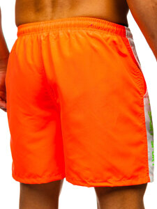 Homme Maillots de bain Orange Bolf HN109