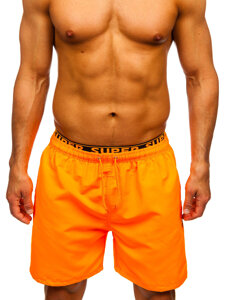 Homme Maillots de bain Orange Bolf HN122