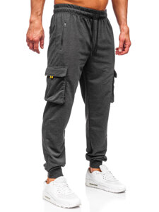 Homme Pantalon de jogging cargo Anthracite Bolf JX6359