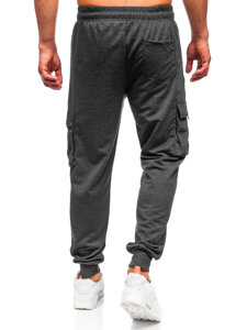 Homme Pantalon de jogging cargo Anthracite Bolf JX6359