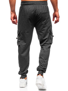 Homme Pantalon de jogging cargo Anthracite Bolf JX6363