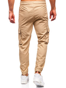 Homme Pantalon de jogging cargo Beige Bolf HSS297