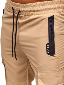 Homme Pantalon de jogging cargo Beige Bolf HSS297