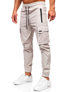 Homme Pantalon de jogging cargo Beige Bolf HSS298