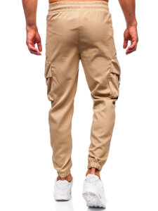 Homme Pantalon de jogging cargo Beige Bolf HSS299