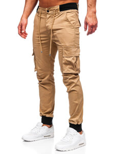 Homme Pantalon de jogging cargo Camel Bolf MP0208K