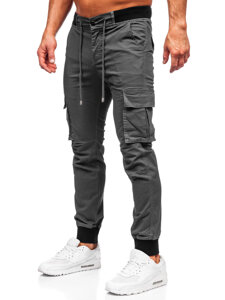 Homme Pantalon de jogging cargo Graphite Bolf MP0208GS