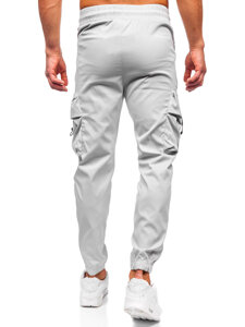 Homme Pantalon de jogging cargo Gris Bolf HSS299