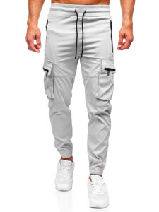 Homme Pantalon de jogging cargo Gris Bolf HSS300