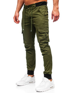 Homme Pantalon de jogging cargo Khaki Bolf MP0208MV