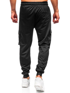 Homme Pantalon de jogging cargo Noir Bolf JX6359