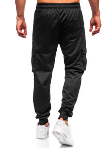 Homme Pantalon de jogging cargo Noir Bolf JX6360