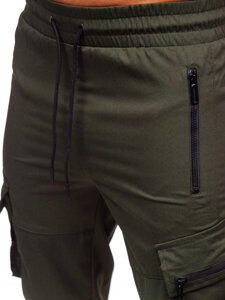 Homme Pantalon de jogging cargo Vert Bolf HSS300